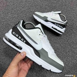 NIKE AIR MAX LT BLANCO/GRIS/NEGRO